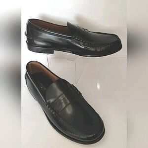 Florsheim Berkley Black Leather Penny Loafers Mens Shoes Sz 11.5 3E 17058-01